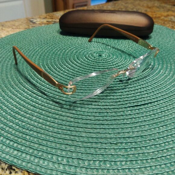 Silhouette 6704 20 Rimless 53-18-135 Used Eyeglasses Frames with case - Picture 4 of 12